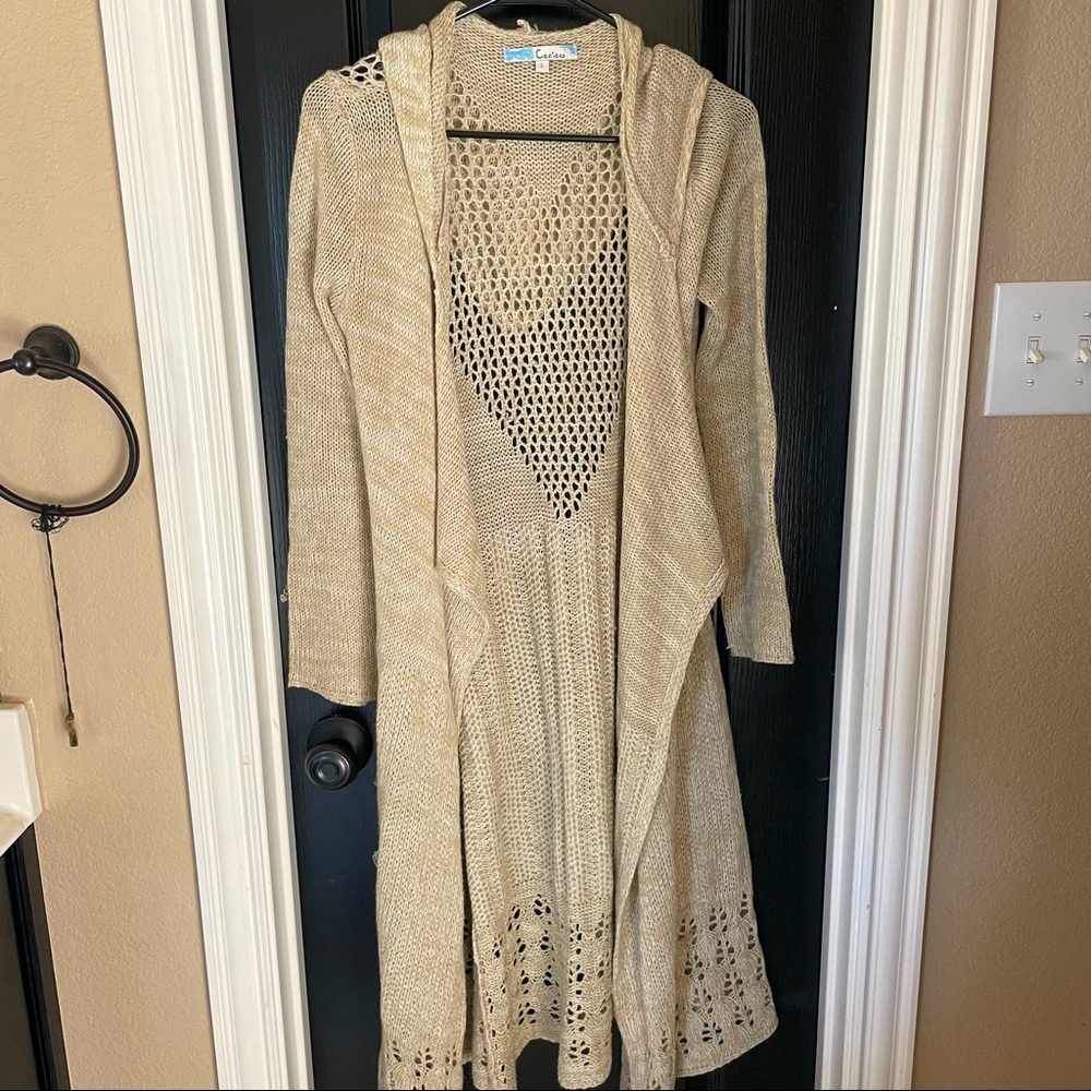 Hooded duster